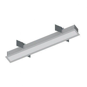 L-Line Series - 23W LED Recessed Linear Undercabinet-4.25 Inches Tall and 25 Inches Length