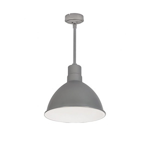 NRLM Series - 23W LED RLM Shade 36 Inches Stem Mount with Triac/ELV/0-10V Dimming-9.25 Inches Tall and 10.13 Inches Wide