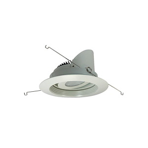 Marquise II - 15W LED 5 Inches Narrow Flood Round Regressed Adjustable Baffle Reflector-3.63 Inches Tall and 6.5 Inches Wide