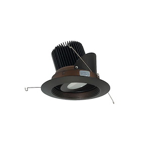 Marquise II - 18W LED 5 Inches Narrow Flood Round Regressed Adjustable Baffle Reflector-6 Inches Tall and 6.5 Inches Wide
