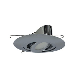 Marquise II - 15W LED 6 Inches Narrow Flood Round Surface Adjustable Trim-4.13 Inches Tall and 7.5 Inches Wide
