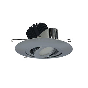 Marquise II - 30W LED 6 Inches Flood Round Surface Adjustable Trim-6.5 Inches Tall and 7.5 Inches Wide