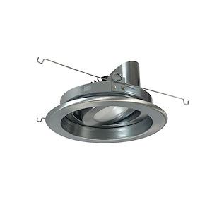 Marquise II - 15W LED 6 Inches Narrow Flood Round Regressed Adjustable Reflector-4.13 Inches Tall and 7.5 Inches Wide