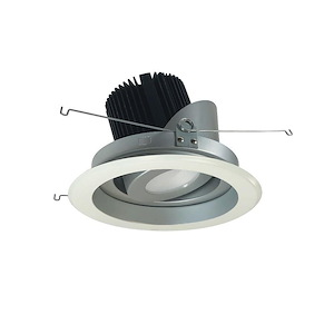 Marquise II - 30W LED 6 Inches Flood Round Regressed Adjustable Reflector-6.5 Inches Tall and 7.5 Inches Wide