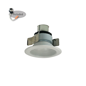 Marquise II - 15W LED 5 Inches Narrow Flood Retrofit Round Baffle-5.63 Inches Tall and 7.5 Inches Wide