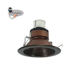 Marquise II - 15W LED 6 Inches Flood Retrofit Round Baffle-5.88 Inches Tall and 7.5 Inches Wide
