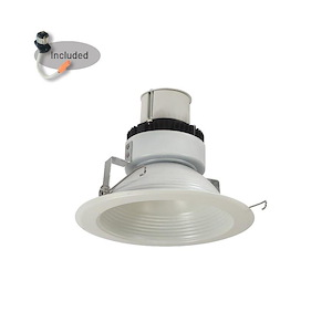 Marquise II - 15W LED 6 Inches Narrow Flood Retrofit Round Baffle-5.88 Inches Tall and 7.5 Inches Wide