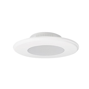 11W LED Selectable CCT Slim Flush Mount-1.35 Inches Tall and 4.97 Inches Wide