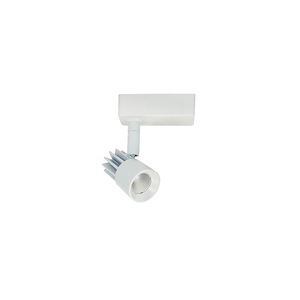 Aiden - 10W LED J Style Track Head-4.13 Inches Tall and 4.13 Inches Wide