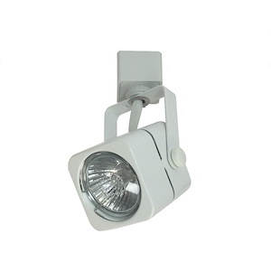 1 Light MR16 Mini Cube Track Head-7 Inches Tall and 2.25 Inches Wide