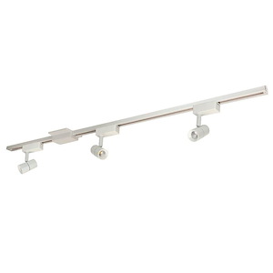 30W 3 LED 4 Foot Track Pack with 3 Aiden Track Head-48 Inches Length