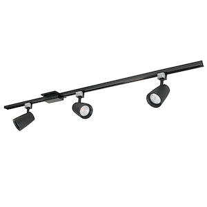 54W 3 LED 4 Foot Track Pack with 3 Mac XL Track Head-48 Inches Length