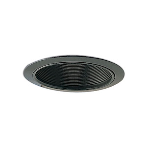 6 Inch BR/PAR30 Stepped Baffle with Plastic Ring