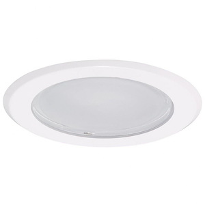 6.5 Inch Front Loading Frosted Flat Lens with Reflector and Trim