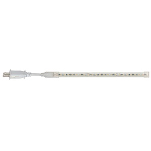 NUTP13 Series - 6W LED Custom Cut Continuous Tape Light with Cord and Plug-20 Inches Length