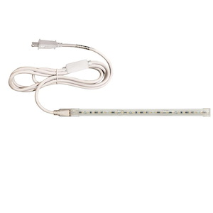 NUTP13 Series - 144W LED Custom Cut Continuous Tape Light with Cord and Plug and Surge Protector-480 Inches Length