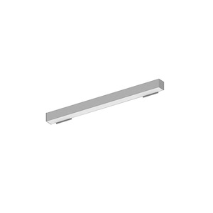 L-Line Series - 23W LED Linear Wall Mount with 2x4 Inches Left Plate &amp; 2x4 Inches Right Plate-2.63 Inches Tall and 24.13 Inches Length