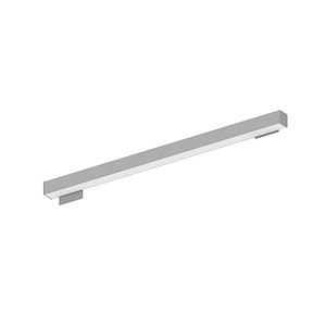 L-Line Series - 41W LED Linear Wall Mount with 4x4 Inches Left Plate and 2x4 Inches Right Plate-2.75 Inches Tall and 48.13 Inches Length - 1312063