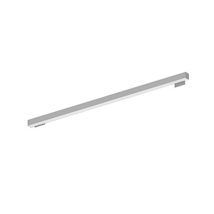 L-Line Series - 82W LED Linear Wall Mount with 2x4 Inches Left Plate and 4x4 Inches Right Plate-2.75 Inches Tall and 96.5 Inches Length - 1312064