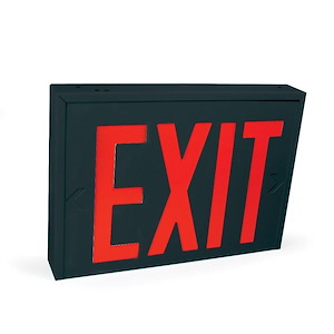 NX-550-LEDU Series - 4.8W LED NYC Approved Exit Signs-10.5 Inches Tall and 12.75 Inches Wide