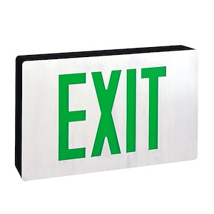 NX-606 Series - 2.3W LED Double Face Exit Signs with Battery Backup-8.5 Inches Tall and 12.88 Inches Wide