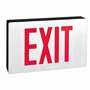 NX-606 Series - 2.3W LED Single Face Exit Signs with Battery Backup-8.5 Inches Tall and 12.88 Inches Wide - 1313593