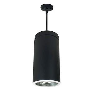 NYLD2-6 Series - 12W LED 6 Inches Cobalt Cylinder Reflector Pendant Mount with Triac/ELV Dimming-14.5 Inches Tall and 7.63 Inches Wide - 1314006