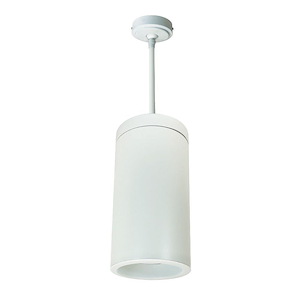 NYLD2-6 Series - 12W LED 6 Inches Cobalt Cylinder Reflector Pendant Mount with Triac/ELV/0-10V Dimming-14.5 Inches Tall and 7.63 Inches Wide - 1314007