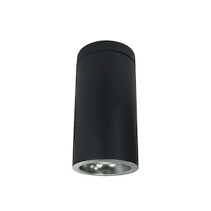 NYLD2-6 Series - 12W LED 6 Inches Cobalt Cylinder Reflector Flush Mount with Triac/ELV/0-10V Dimming-14.5 Inches Tall and 7.63 Inches Wide - 1313949