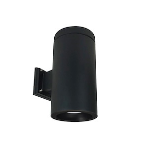 NYLD2-6 Series - 10W LED 6 Inches Cobalt Cylinder Reflector Wall Mount with Triac/ELV Dimming-14.5 Inches Tall and 7.63 Inches Wide - 1314224