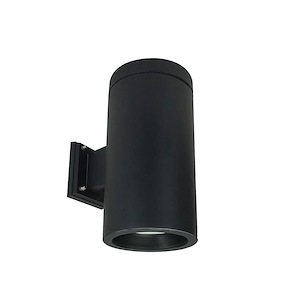 NYLD2-6 Series - 12W LED 6 Inches Cobalt Cylinder Baffle Wall Mount with Triac/ELV Dimming-14.5 Inches Tall and 7.63 Inches Wide