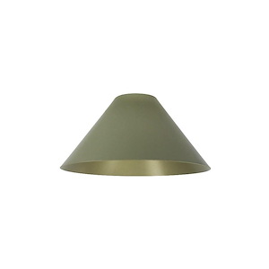 iLENE Series - Cone Shade-4 Inches Tall and 8 Inches Wide - 1314039