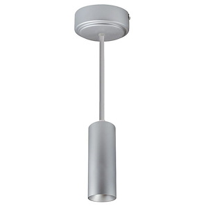 iLENE Series - 14W LED 2 Inches Mini Cylinder 48 Inches Stem Mount with Triac/ELV Dimming-6 Inches Tall and 4.38 Inches Wide