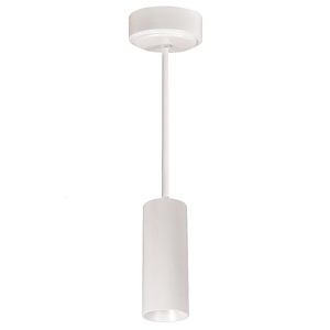 iLENE Series - 14W LED 2 Inches Mini Cylinder 12 Inches Stem Mount with Triac/ELV and 0-10V Dimming-6 Inches Tall and 4.38 Inches Wide