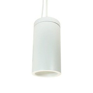 NYLS2-6 Series - 16W LED 6 Inches Cylinder Reflector Flood Pendant with 0-10V Dimming-14.5 Inches Tall and 7.63 Inches Wide - 1313888