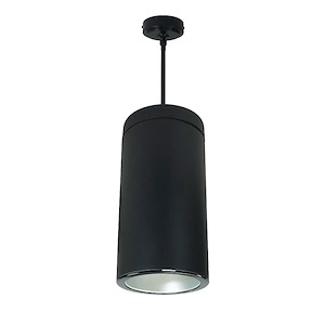 NYLS2-6 Series - 18W LED 6 Inches Cylinder Reflector Flood Pendant with 0-10V Dimming-14.5 Inches Tall and 7.63 Inches Wide - 1313930