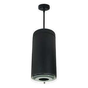 NYLS2-6 Series - 27W LED 6 Inches Cylinder Reflector Spot Pendant with Triac/ELV/0-10V Dimming-14.5 Inches Tall and 7.63 Inches Wide