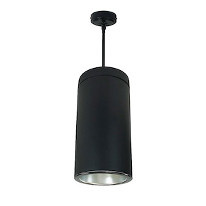 NYLS2-6 Series - 46W LED 6 Inches Cylinder Reflector Spot Pendant with 0-10V Dimming-14.5 Inches Tall and 7.63 Inches Wide