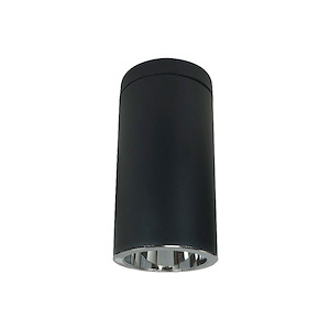 NYLS2-6 Series - 46W LED 6 Inches Cylinder Reflector Spot Flush Mount with 0-10V Dimming-14.5 Inches Tall and 7.63 Inches Wide