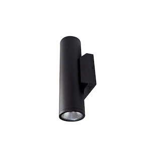 NYUD-3 Series - 35W LED 3 Inches Cylinder Up and Down Wall Mount-11.88 Inches Tall and 4.38 Inches Wide