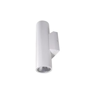NYUD-3 Series - 35W LED 3 Inches Cylinder Up and Down Wall Mount-11.88 Inches Tall and 4.38 Inches Wide