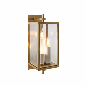 Back Bay - 3 Light Small Outdoor Wall Mount In Traditional and Classic Style-16.75 Inches Tall and 6.25 Inches Wide - 1100679