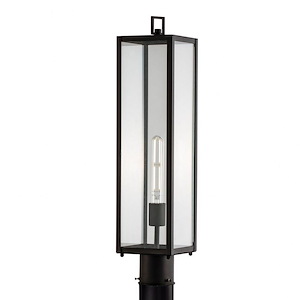Capture - 1 Light Outdoor Post Lantern In Contemporary Style-24.5 Inches Tall and 5.75 Inches Wide - 928203