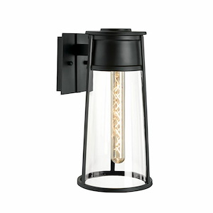 Cone - 1 Light Large Outdoor Wall Mount In Modern Style-17 Inches Tall and 8.5 Inches Wide - 1046072