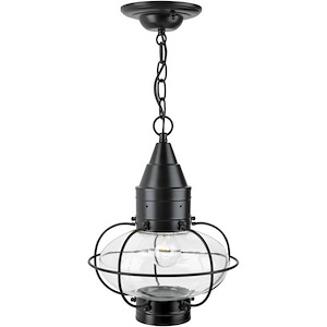 Classic Onion - 1 Light Medium Outdoor Hanging Pendant In Traditional and Classic Style-15 Inches Tall and 11.375 Inches Wide - 403202