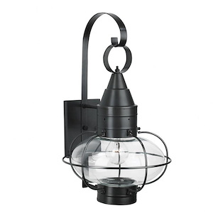 Classic Onion - 1 Light Medium Outdoor Wall Mount In Traditional and Classic Style-18.5 Inches Tall and 11.375 Inches Wide - 403198