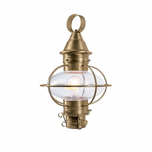 American Onion - 1 Light Outdoot Post Mount-22 Inches Tall and 14 Inches Wide - 1337027
