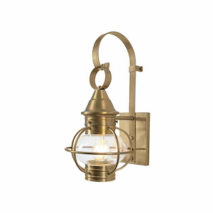 American Onion - 1 Light Small Outdoor Wall Mount In Traditional and Classic Style-17.625 Inches Tall and 8.75 Inches Wide - 1100672