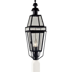 Beacon - 1 Light Medium Outdoor Post Lantern In Traditional and Classic Style-33 Inches Tall and 11.5 Inches Wide - 928199