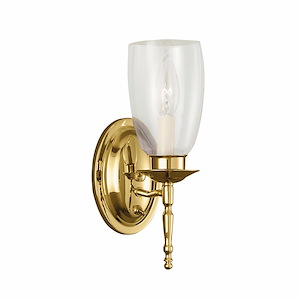 Legacy - 1 Light Wall Sconce In Contemporary and Classic Style-11.5 Inches Tall and 3.75 Inches Wide